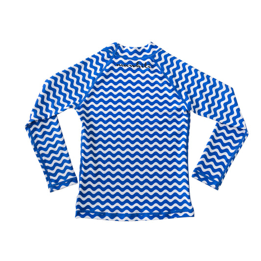 Long Sleeve Rashvest - Royal Blue